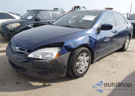 2004 Honda Accord 2.4 Lx from USA, damaged, VIN JHMCM56384C006938